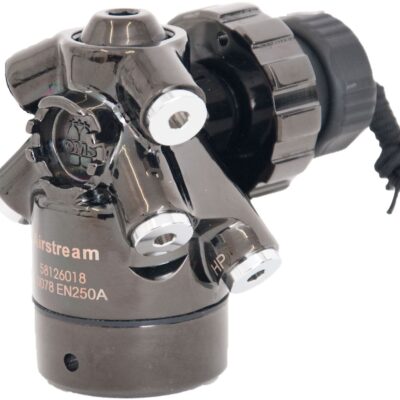 OMS - Airstream 1. Stufe DIN PVD schwarz