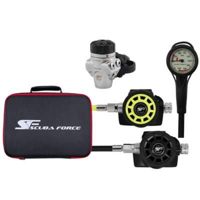 Scubaforce Atemregler Komplettset - Recreational Set I DIN – (Ready to Dive)