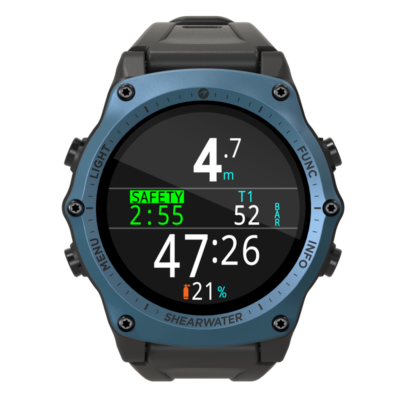 Shearwater - Teric (blue bezel)