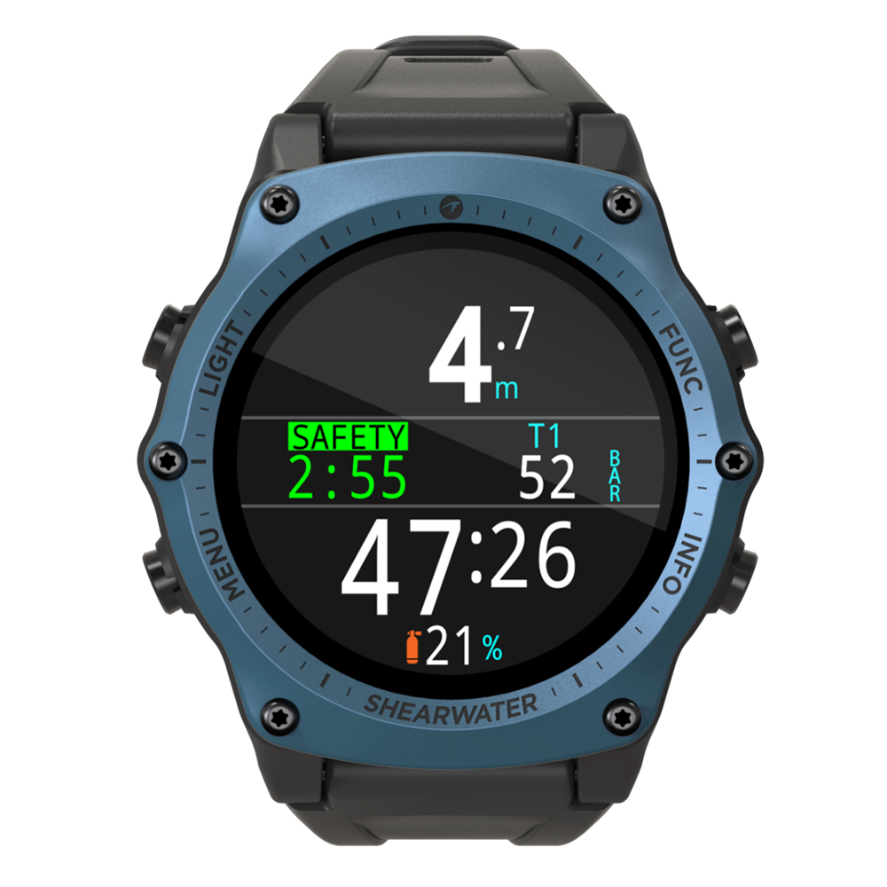 Shearwater teric blue