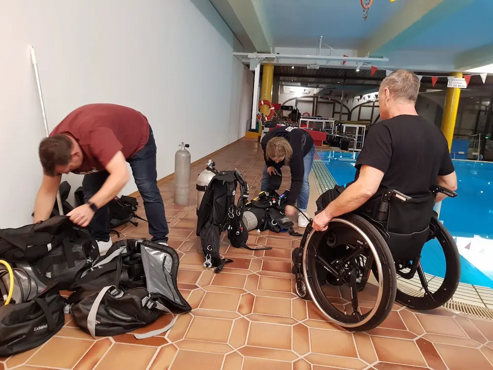 Inklusives Schnuppertauchen