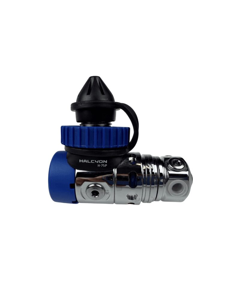 Halcyon Atemregler – 1. Stufe H-75P, Kolbengesteuert