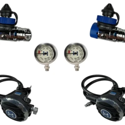 Halcyon - Sidemount Atemregler-Set H-75P (Halo)