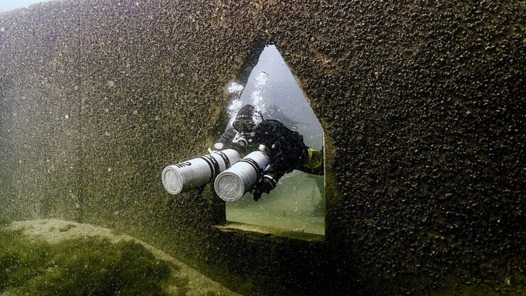 Sidemount Tauchen