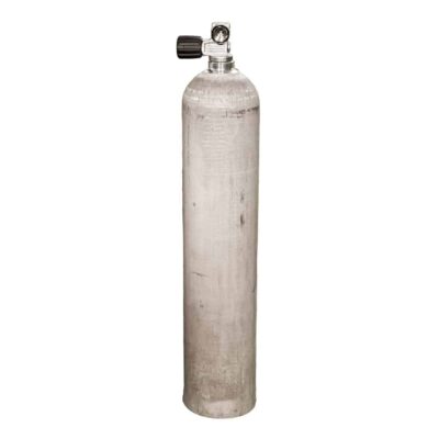 BtS (MES) Flasche 5,7l Alu (40 cf) 207 bar - mit DIN Mono-links