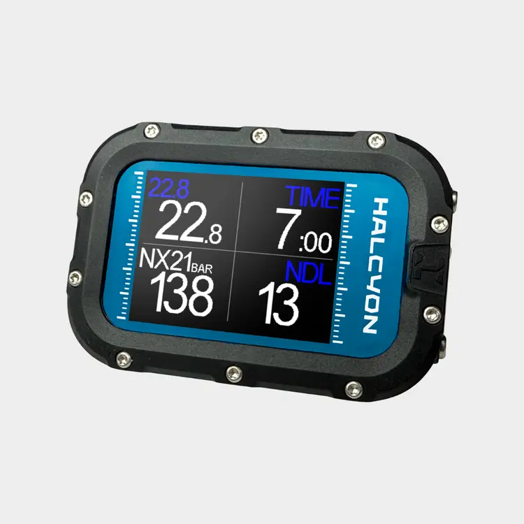 Halcyon symbios blue handset