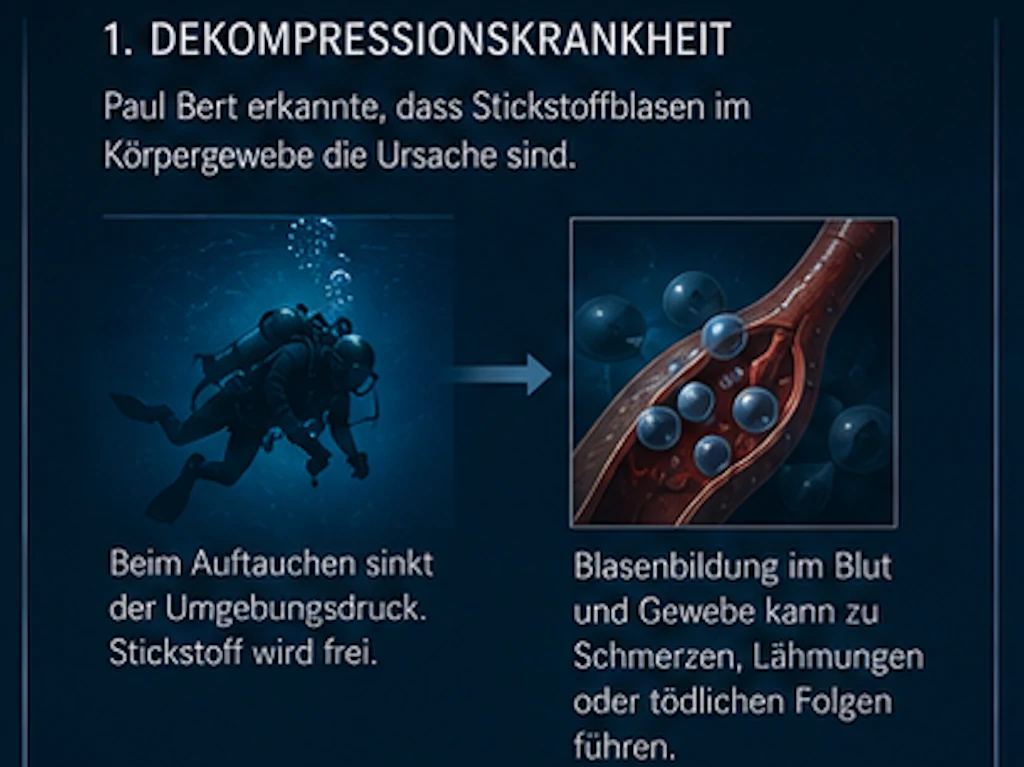 Paul Bert – Der Begründer der modernen Tauchmedizin 2 bert decompressionskrankheit