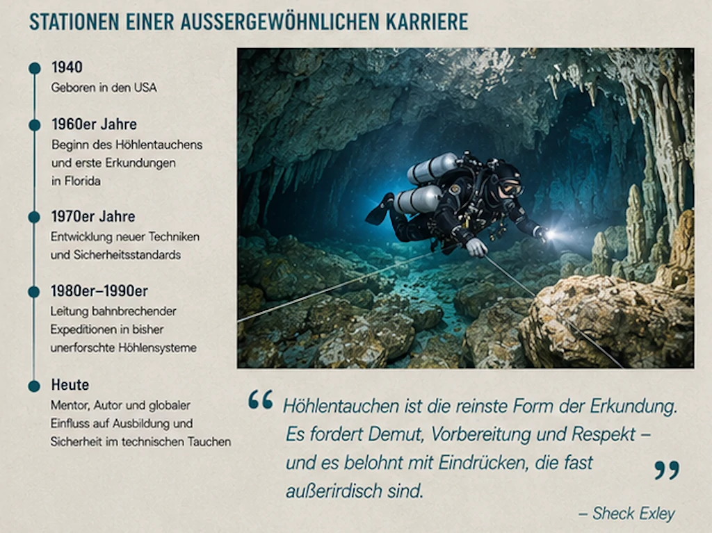 Sheck Exley – Der Vater des modernen Höhlentauchens 2