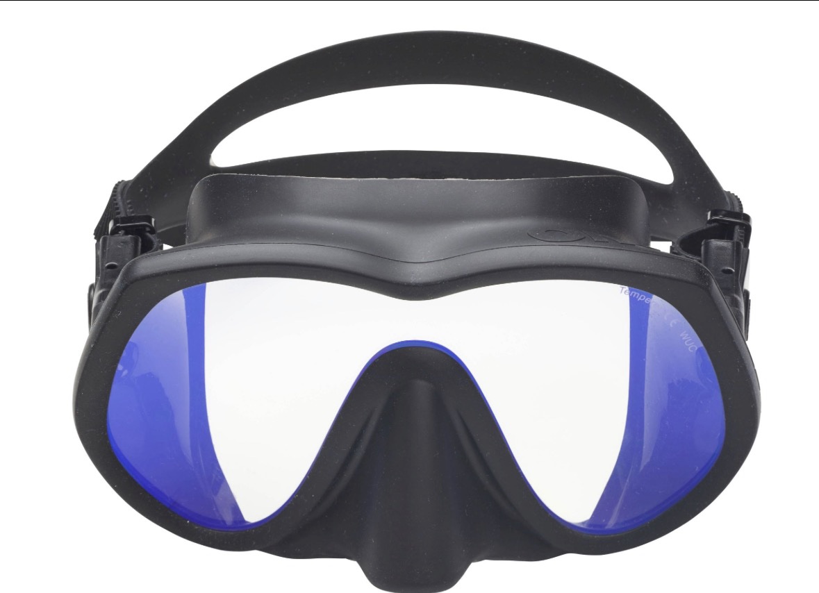 OMS Tattoo Maske - rahmenlose Einglasmaske 1 OMS Tattoo Maske - rahmenlose Einglasmaske