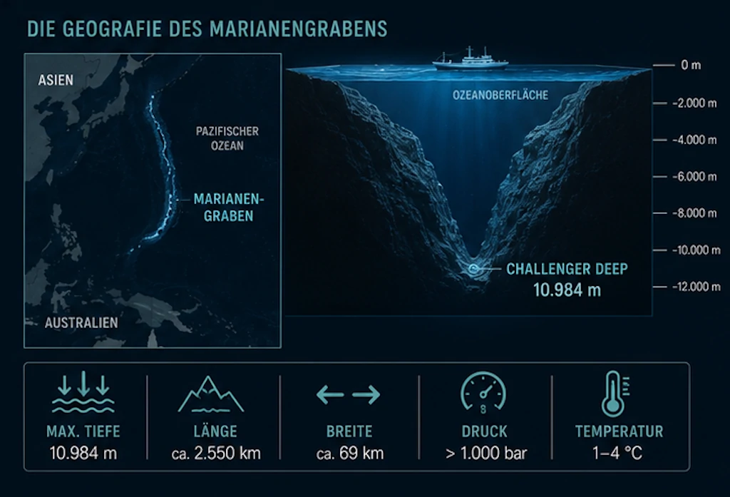 Der Marianengraben – Die letzte große Wildnis der Erde 2 maraianengraben geographie