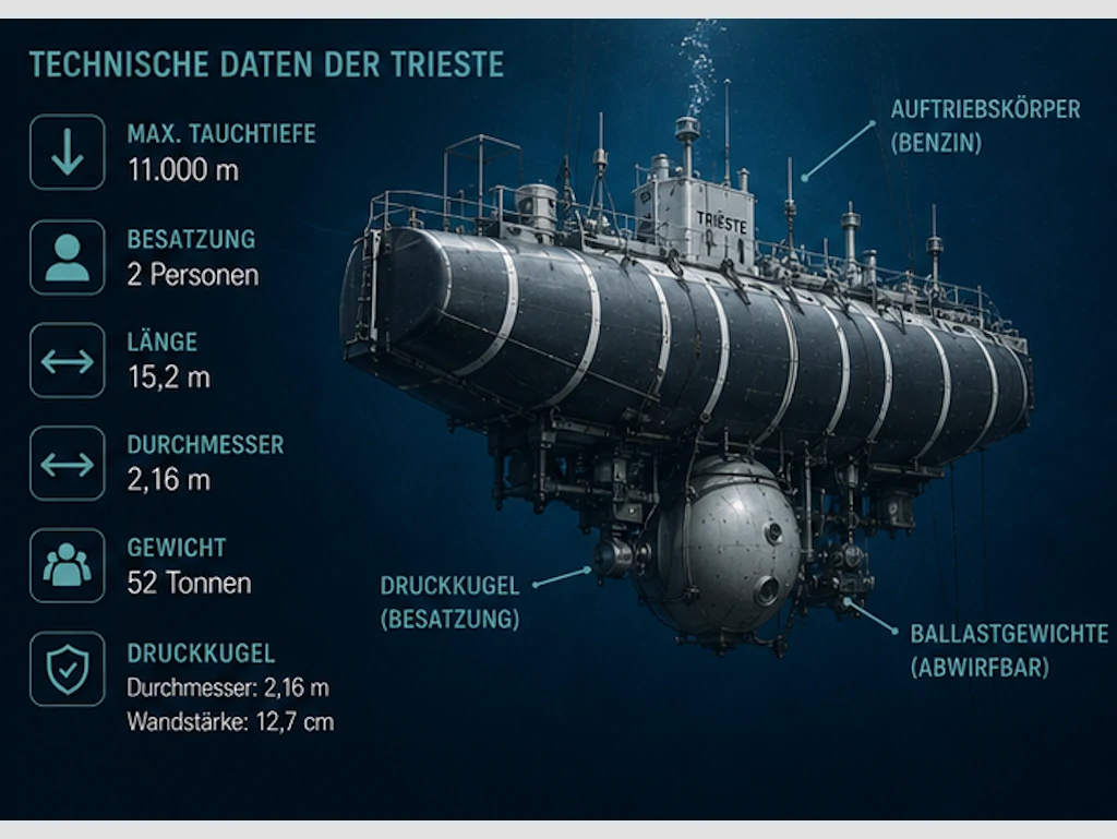 trieste technische daten