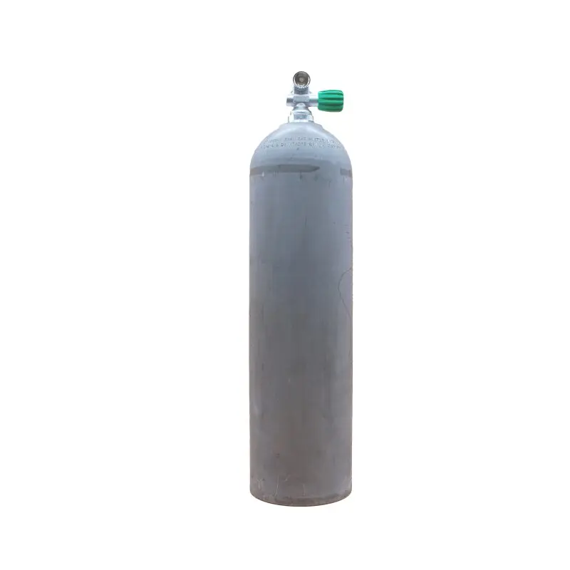 MES 11,1 Liter Aluminium-Tauchflasche (natur) mit Polaris-Ventil) 6 MES 11,1 Liter Aluminium-Tauchflasche (natur) mit Polaris-Ventil) – Bild 6